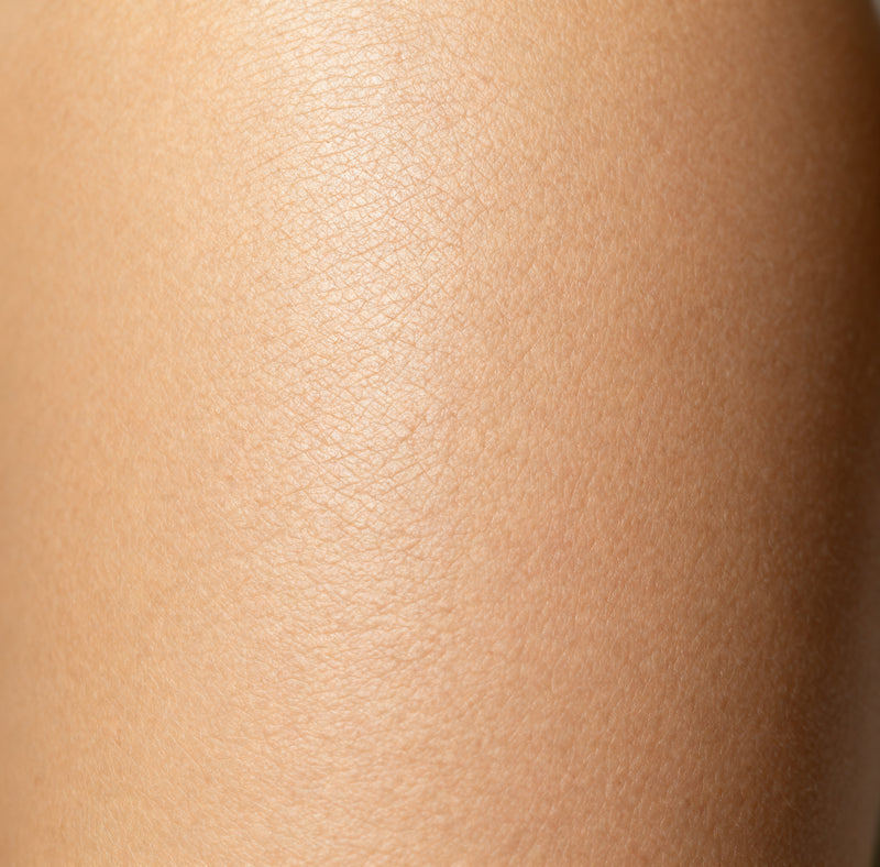 Fitzpatrick Type 2 skin with Bioshield SPF 30 applied